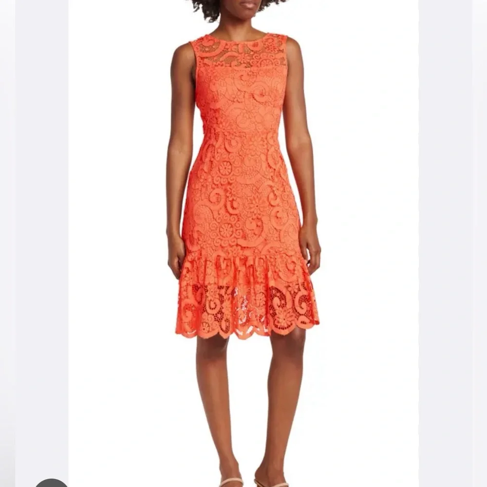 Nanette Lepore Sleevless Flounce Dress - Picture 1 of 8